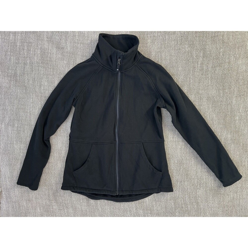 Skechers Black Full Zip Pocketed Fleece Lined Jacket Women's Size Medium